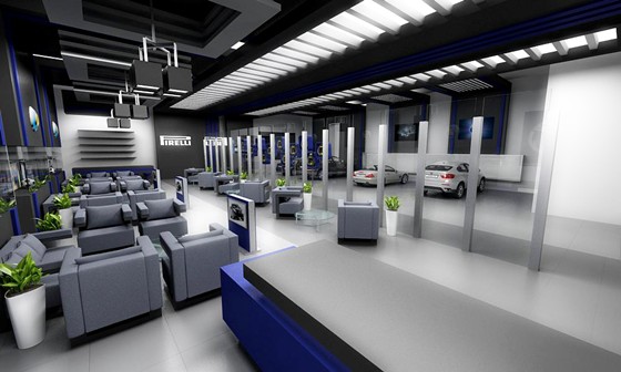 Interiors: Pirelli
